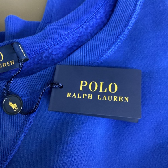 NWT Polo Ralph Lauren Sapphire crop sweatshirt size XL - Picture 10 of 10